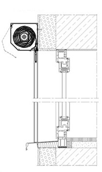 Markiz - okiennice - rolety - system standardowy - scieta - 45